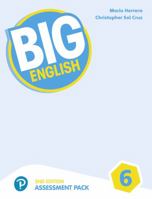 Big English AmE 2nd Edition 6 Assessment Book & Audio CD Pack 1292233354 Book Cover