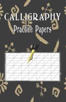 Calligraphy Practice Paper: 100 sheet pad, calligraphy style writing paper and workbook. 1099162564 Book Cover