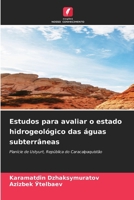 Estudos para avaliar o estado hidrogeológico das águas subterrâneas 6207149513 Book Cover