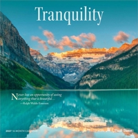 Tranquility 2027 12 X 24 Inch (Hanging) Monthly Square Wall Calendar Plastic-Free B0GH8WYDTJ Book Cover