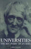 Universities: The Recovery of an Idea (Societas) 1845401271 Book Cover