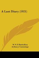 A Last Diary 1016477937 Book Cover