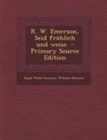 R. W. Emerson, Seid fröhlich und weise. 1022320165 Book Cover