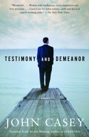 Testimony and Demeanor 0394500970 Book Cover