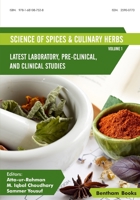 Science of Spices and Culinary Herbs - Latest Laboratory, Pre-clinical, and Clinical Studies 1681087529 Book Cover