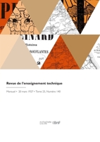 Revue de l'enseignement technique 2418229246 Book Cover