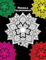 Mandala Coloring Book: Medium Mandala Coloring Books For Adult, Beautiful and Relaxing Mandalas for Stress Relief and Relaxation. B09CRSP4Z6 Book Cover