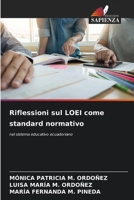 Riflessioni sul LOEI come standard normativo (Italian Edition) 620837264X Book Cover