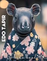 Edo Tapir Photo Book: Explore 40 Stunning Images Of The Unique Edible Species In Vibrant Detail B0DQ7N5V5L Book Cover