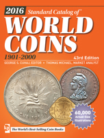 2016 Standard Catalog of World Coins 1901-2000 144024409X Book Cover