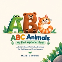 ABC Animals: My First Alphabet Book: A Colorful A–Z Animal Adventure for Toddlers and Preschoolers B0HK6DRJWC Book Cover