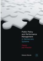 Public Policy and Performance Management in Democratic Systems: Theory and Practice 331952349X Book Cover