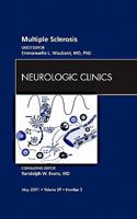 Multiple Sclerosis, an Issue of Neurologic Clinics, 29 1455704695 Book Cover