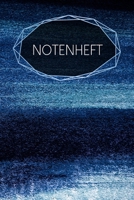 Notenheft: Notenheft für Schüler und Studenten | Halte deinen Fortschritt im Auge | A5 | 120 Seiten | Motiv: Puderblau (German Edition) B083XSZLHX Book Cover