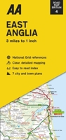 Road Map Britain: East Anglia 0749582839 Book Cover