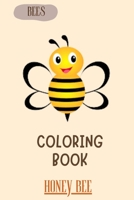 BEES COLORING BOOK B0BHLDFFP6 Book Cover