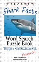 Circle It, Shark Facts, Word Search, Puzzle Book 1938625692 Book Cover
