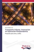 Transporte Urbano, Innovacion en Operacion Postpandemia 6202432462 Book Cover