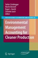 Environmental Management Accounting for Cleaner Production (Eco-Efficiency in Industry and Science) 1402089120 Book Cover