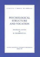 Psychological Structure and Vocation 8876525866 Book Cover