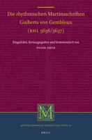 Die Rhythmischen Martinsschriften Guiberts Von Gembloux (Bhl 5636 / 5637) 9004335609 Book Cover