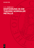 Einführung in Die Theorie Normaler Metalle 3112717724 Book Cover