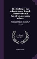 Joseph Andrews; Volume 2 150599781X Book Cover