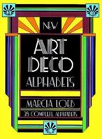 New Art Deco Alphabets (Dover Pictorial Archive Series) 0486231496 Book Cover