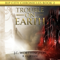 Trouble on Earth (The Trouble Series) B0GTRYWXK1 Book Cover