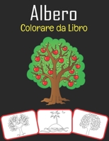 Albero Colorare da Libro: Libro da colorare sugli alberi tranquilli (adatto per bambini e adulti) B08C4GFZDF Book Cover