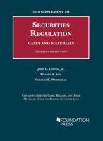 Securities Regulation, 13th, 2018 Case Supplement (University Casebook Series) 1642425397 Book Cover