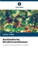 Ausländische Direktinvestitionen 6205236427 Book Cover