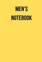 Men's Notebook: A5 1073076571 Book Cover