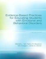 Evidence Based Practices for Educating Students with Emotional and Behavioral Disorders 0130968234 Book Cover