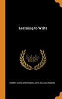 Learning to Write 0343900424 Book Cover