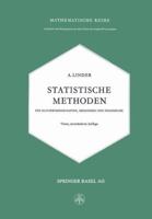 Statistische Methoden: Fur Naturwissenschafter, Mediziner Und Ingenieure 3034840055 Book Cover