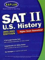 Kaplan SAT II: U.S. History 2002-2003 Edition 0743217845 Book Cover