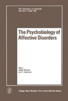 Psychobiology of Affective Disorders (Pfizer Symposium on Depression) 380551400X Book Cover