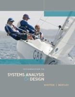 Introduction to Systems Analysis & Design 007340294X Book Cover