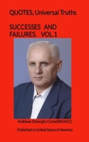 Successes and failures: Necessary ideas to achieve successes and prevent failures 1451584075 Book Cover