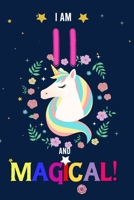 I am 11 And Magical!: Happy Magical 11th Birthday Notebook & Journal for 11 Year-old Girls and Boys, Both Lined and Blank 100 Pages, 6' X 9' Unique ... journal for girls,best gifts for 11 year Old 1672553008 Book Cover