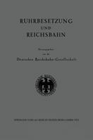 Ruhrbesetzung Und Reichsbahn 3662313332 Book Cover