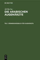 Erinnerungsbuch Für Augenärzte 3112381297 Book Cover