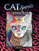 Cat Spirits Coloring Book: Book 1 1723306010 Book Cover