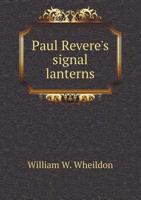 Paul Revere's Signal Lanterns 3337391931 Book Cover