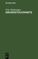Grundstücksmiete 3112670930 Book Cover
