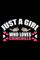 Just a Girl Who Loves CHINCHILLA: Cool CHINCHILLA Journal Notebook - Gifts Idea for CHINCHILLA Lovers Notebook for Men & Women. 1661266509 Book Cover