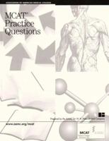 MCAT Practice Questions 0716759071 Book Cover
