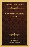 Memories Of Oxford 1437053106 Book Cover