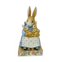 Beatrix Potter by Jim Shore Mrs. Rabbit in Rocking Chair Figurine